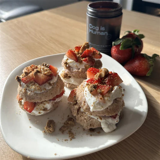 🍰 Strawberry Pupcakes