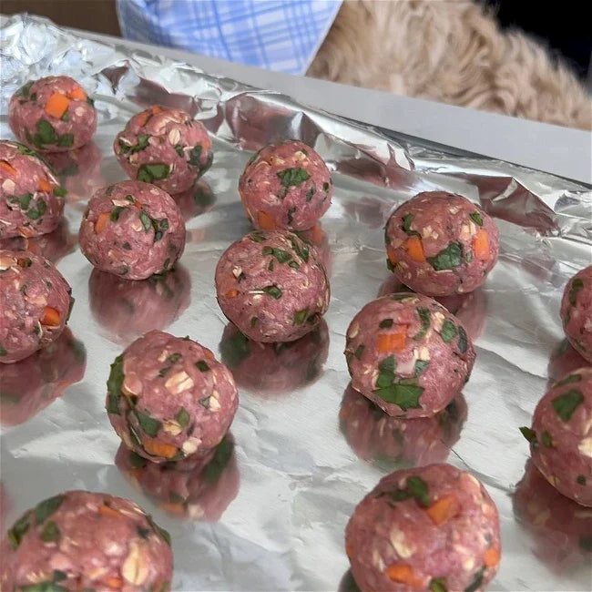 🍝 Dog-friendly Meatballs
